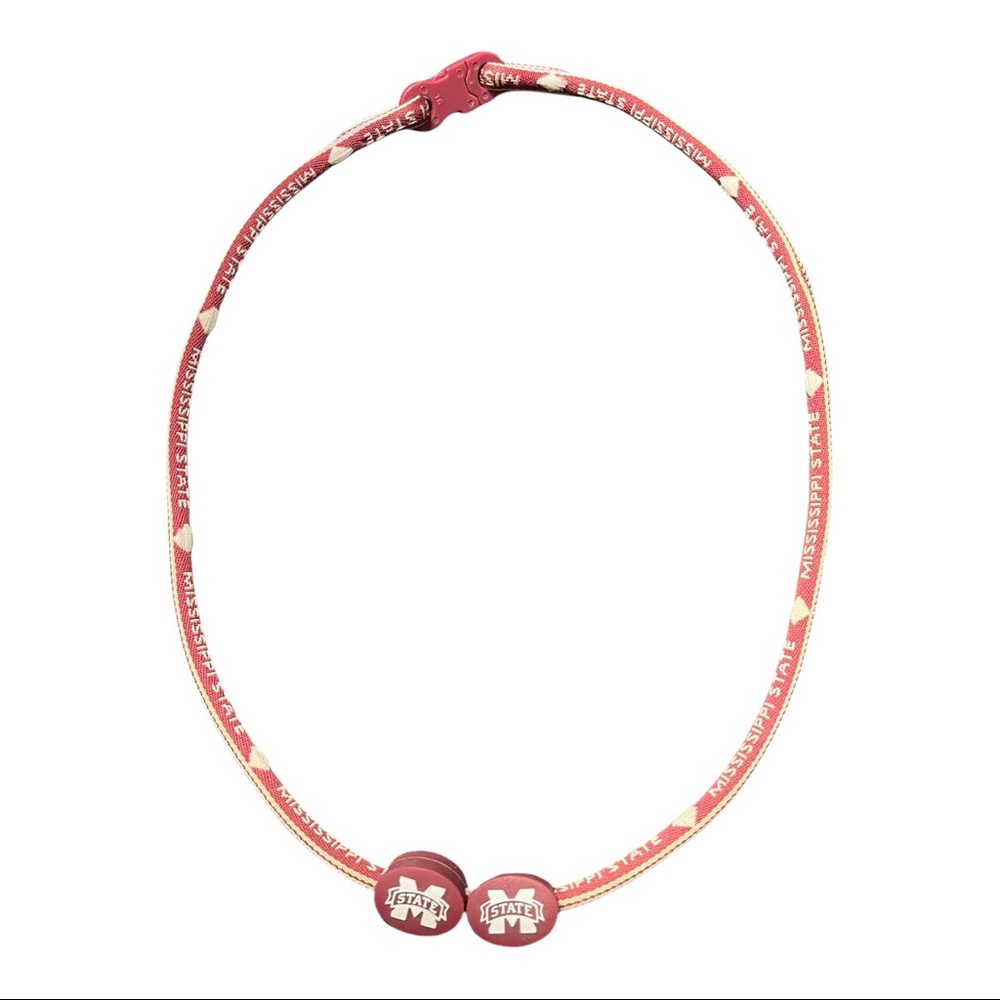 Mississippi State Baseball Necklace